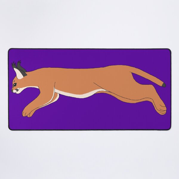 Item preview, Jumping Caracal designed and sold by Leapingdoe.