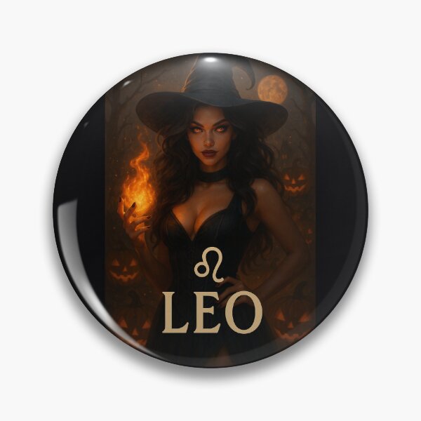 Item preview, Leo: Enchanted Fire | Halloween Limited Edition designed and sold by Tendencias-ia.