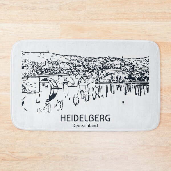 Item preview, Heidelberg - Deutschland designed and sold by Lakeric Cityscapes.