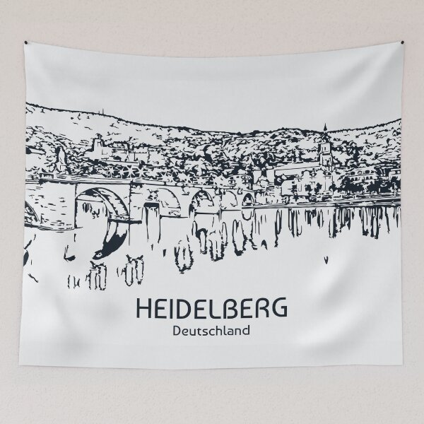 Item preview, Heidelberg - Deutschland designed and sold by Lakeric Cityscapes.