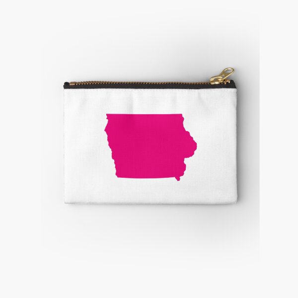 Item preview, Iowa Map Silhouette – Minimal Pink designed and sold by Paper Drip.