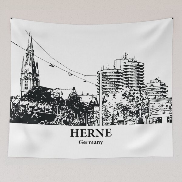 Item preview, Herne - Germany designed and sold by Lakeric Cityscapes.
