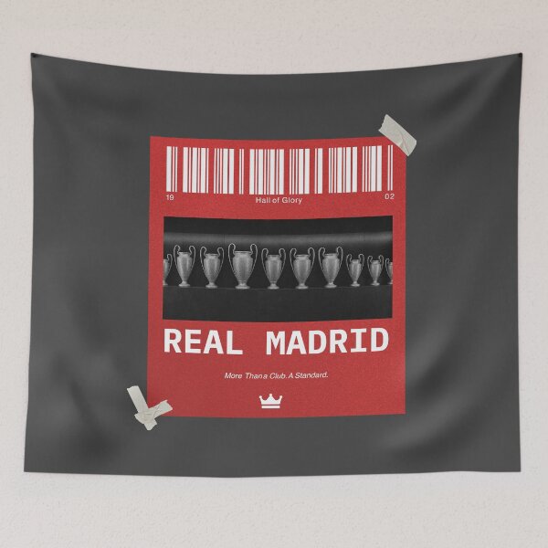 Artikelvorschau, Real Madrid Ruhmeshalle-Poster entworfen und verkauft von Musabinho.