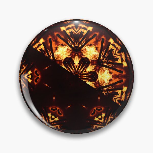 Item preview, Fire Kaleidoscope – Diagonally Divided Artwork / Swiss Artwork Photography designed and sold by Raphael Wolf.