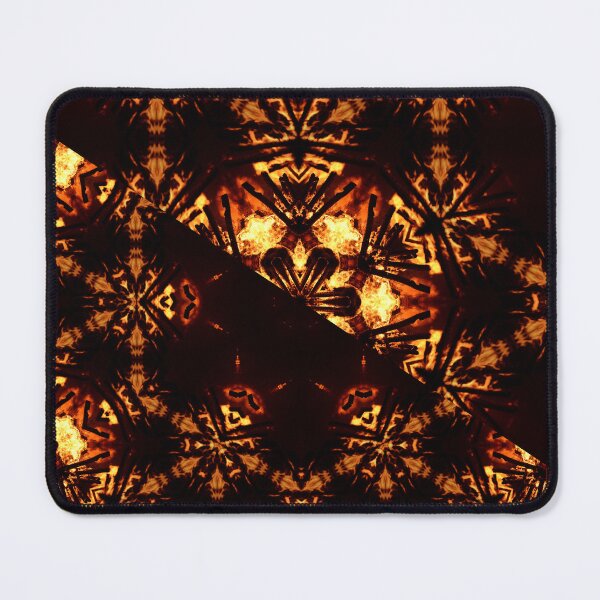 Item preview, Fire Kaleidoscope – Diagonally Divided Artwork / Swiss Artwork Photography designed and sold by Raphael Wolf.