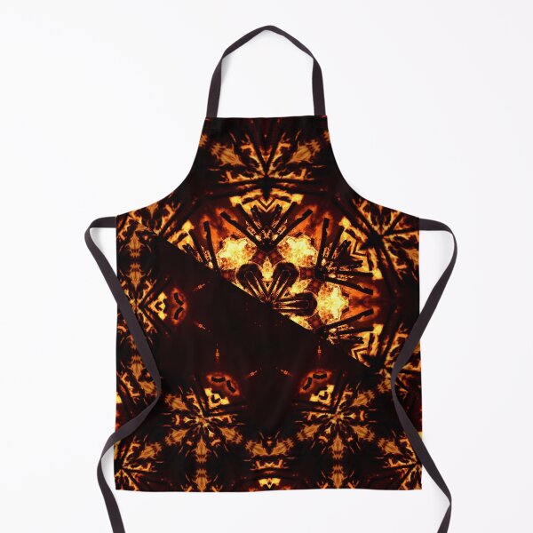 Item preview, Fire Kaleidoscope – Diagonally Divided Artwork / Swiss Artwork Photography designed and sold by Raphael Wolf.