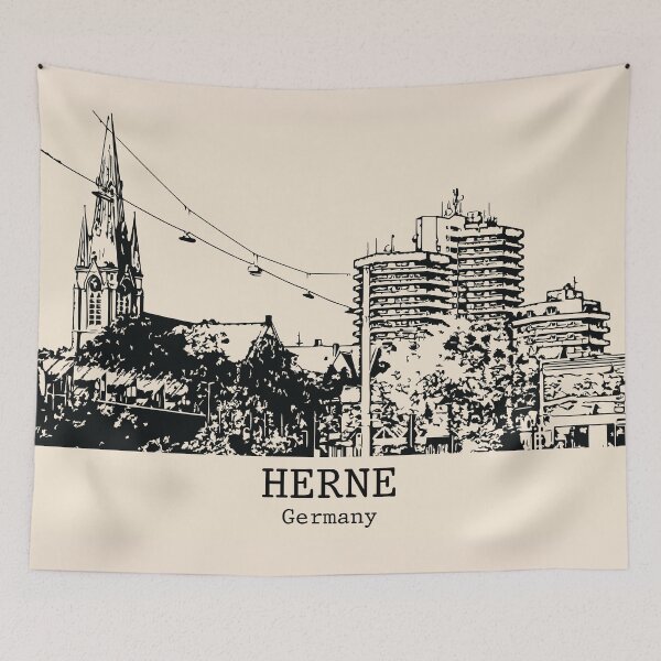 Item preview, Herne - Germany designed and sold by Lakeric Cityscapes.