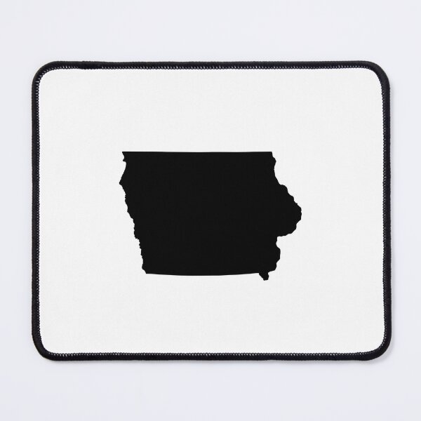 Item preview, Iowa Map Silhouette – Minimal Black designed and sold by Paper Drip.