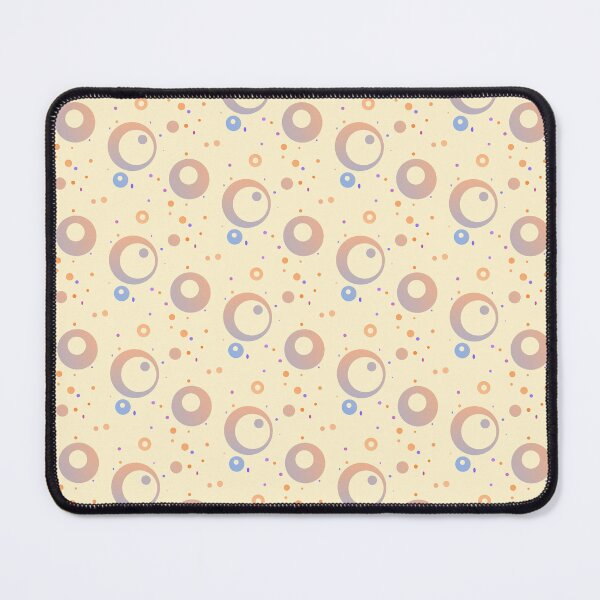 Item preview, Whitish yellow circle dot | White ochre circles dots designed and sold by lausn.