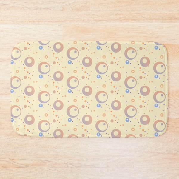 Item preview, Whitish yellow circle dot | White ochre circles dots designed and sold by lausn.