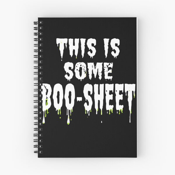 Item preview, Minimal Ghost Quote Halloween Art designed and sold by ChicTrendz.