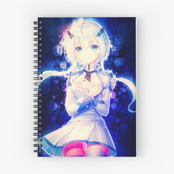 Item preview, Misha Necron Serene Purity Celestial Glow The Misfit Of Demon King Academy Anime Girl designed and sold by thedarvills.
