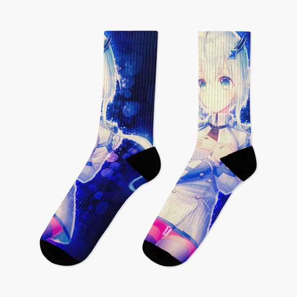 Item preview, Misha Necron Serene Purity Celestial Glow The Misfit Of Demon King Academy Anime Girl designed and sold by thedarvills.