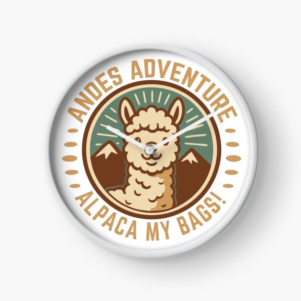 Item preview, Andes Adventure Alpaca My Bags Retro Travel designed and sold by AntiqueImages.