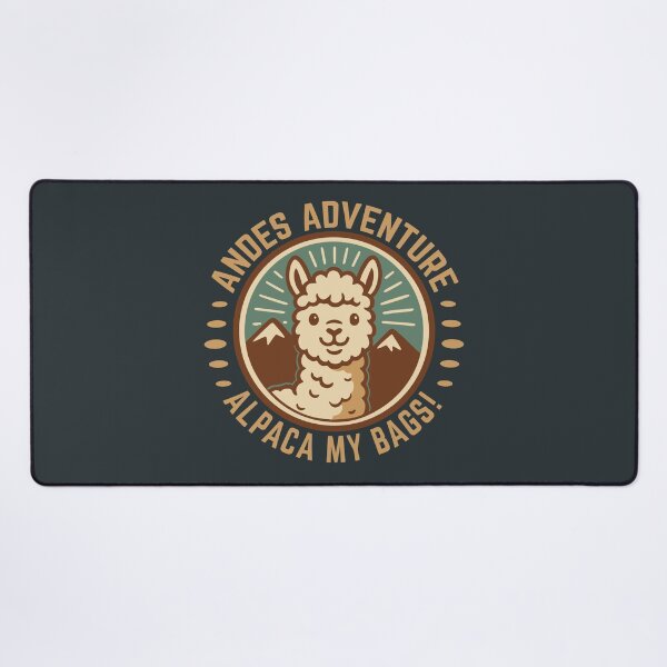 Item preview, Andes Adventure Alpaca My Bags Retro Travel designed and sold by AntiqueImages.