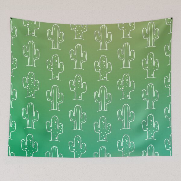 Item preview, Green Cactus Print designed and sold by Design Minds Boutique.