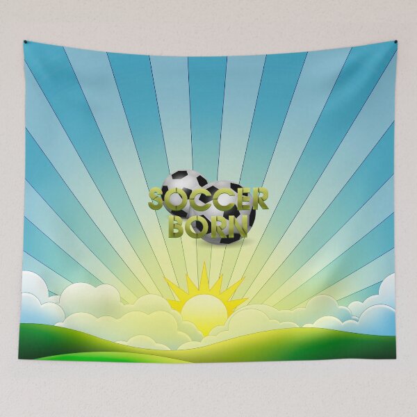 Item preview, Soccer Born designed and sold by teepossible.