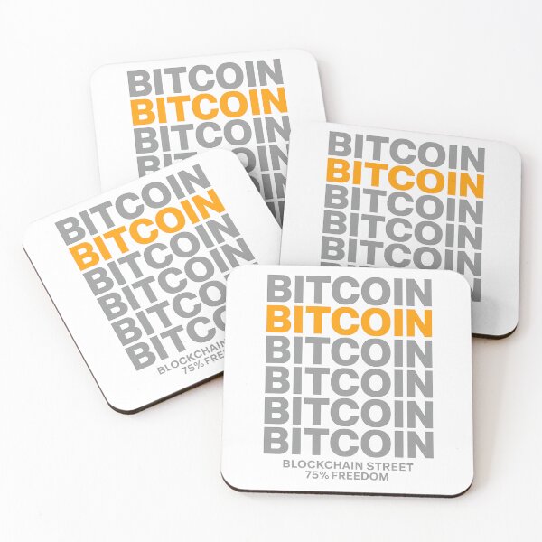 Item preview, BITCOIN – 75% FREEDOM | Streetwear Modern Tech Design designed and sold by Siamcatshop.