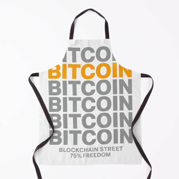 Item preview, BITCOIN – 75% FREEDOM | Streetwear Modern Tech Design designed and sold by Siamcatshop.