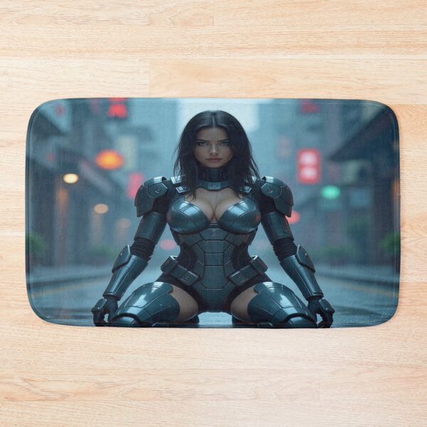 Item preview, UrbanArmor & RainCode – A futuristic soul between NeonReflex, StreetSilence & cyber strength designed and sold by FotoworldEdel.