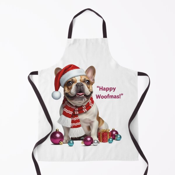 Item preview, Merry Frenchie Christmas Cheer designed and sold by WitWarp.