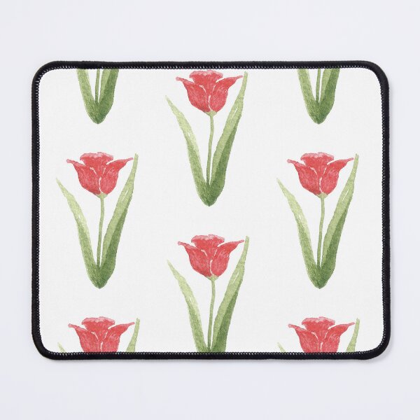 Item preview, Red tulip watercolour designed and sold by afessenn.