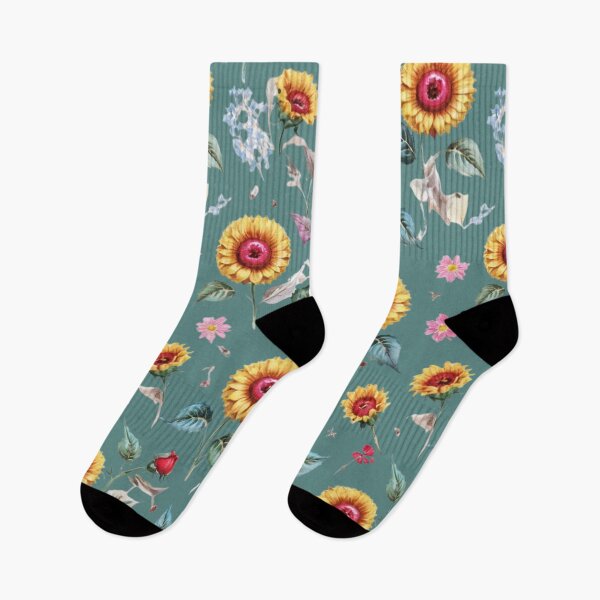 Item preview, style yellow sunflowers designed and sold by Nice-patterns.