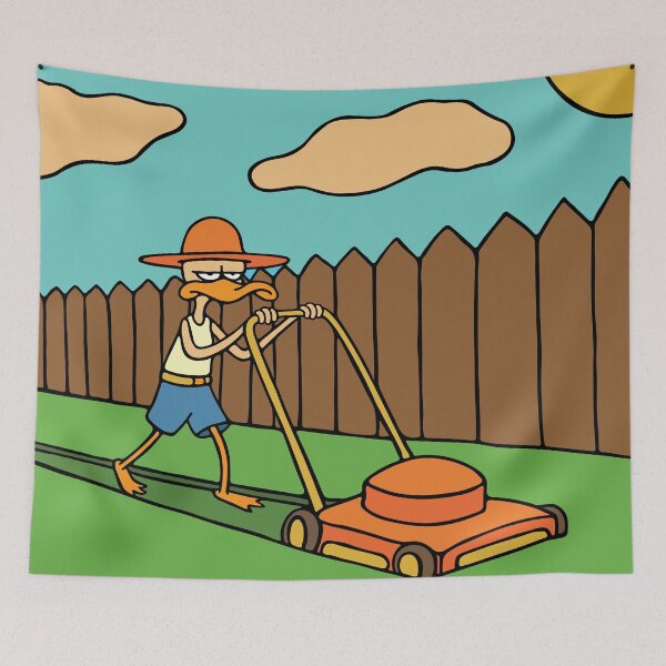 Item preview, Duck Mowing The Lawn designed and sold by WACKQUACK.