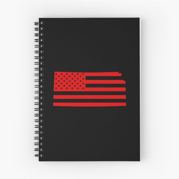 Item preview, Kansas USA Flag Silhouette – Stars and Stripes State Outline designed and sold by Paper Drip.