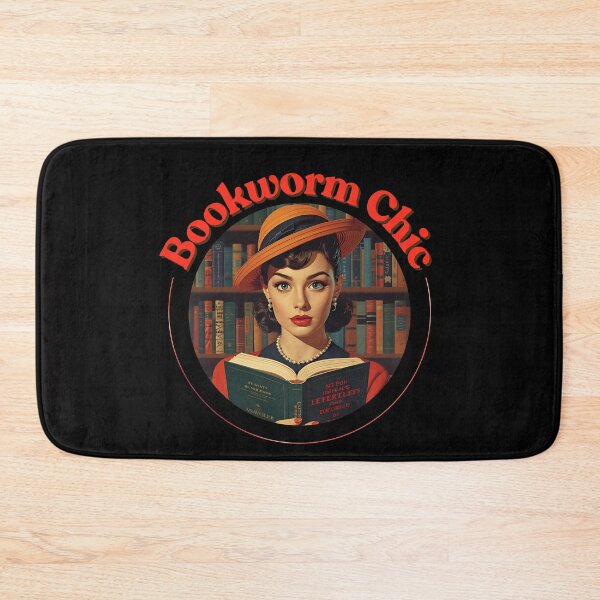 Item preview, Bookworm Vintage Cute Lady Girl Chic  designed and sold by Vintage City.