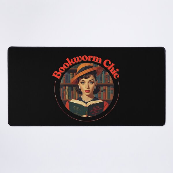 Item preview, Bookworm Vintage Cute Lady Girl Chic  designed and sold by Vintage City.