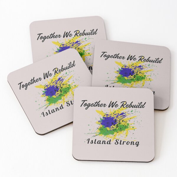 Item preview, Together We Rebuild – Island Strong | Jamaica Unity & Hope Design designed and sold by phiawdesign9.