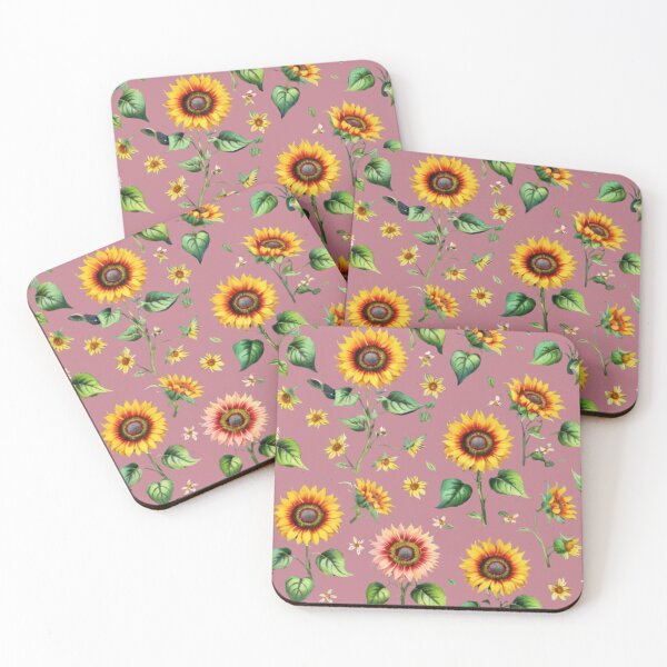 Item preview, style yellow sunflowers designed and sold by Nice-patterns.