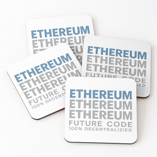 Item preview, ETHEREUM – FUTURE CODE | Modern Crypto Streetwear Design designed and sold by Siamcatshop.