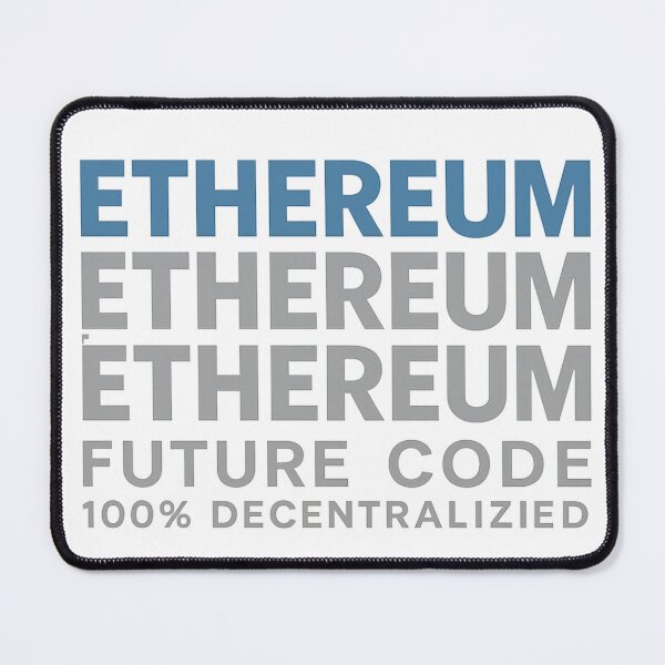 Item preview, ETHEREUM – FUTURE CODE | Modern Crypto Streetwear Design designed and sold by Siamcatshop.