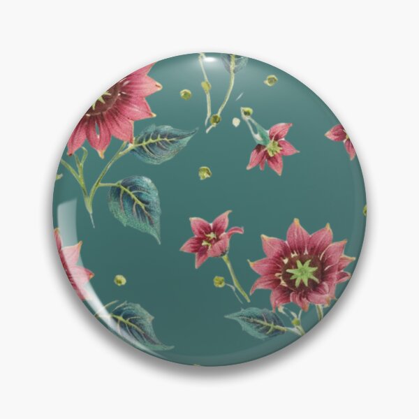 Item preview, pink sunflowers vintage designed and sold by Nice-patterns.