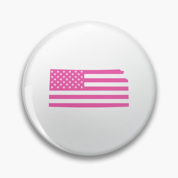 Item preview, Kansas USA Flag Silhouette – Stars and Stripes State Outline designed and sold by Paper Drip.