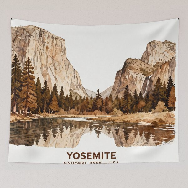 Item preview, Yosemite — Watercolor Wild Nature USA designed and sold by drchzak.
