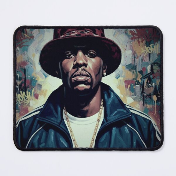 Item preview, Golden Era DJ Turntablist Portrait - Abstract Graffiti Hip Hop Style designed and sold by Art's Diner.
