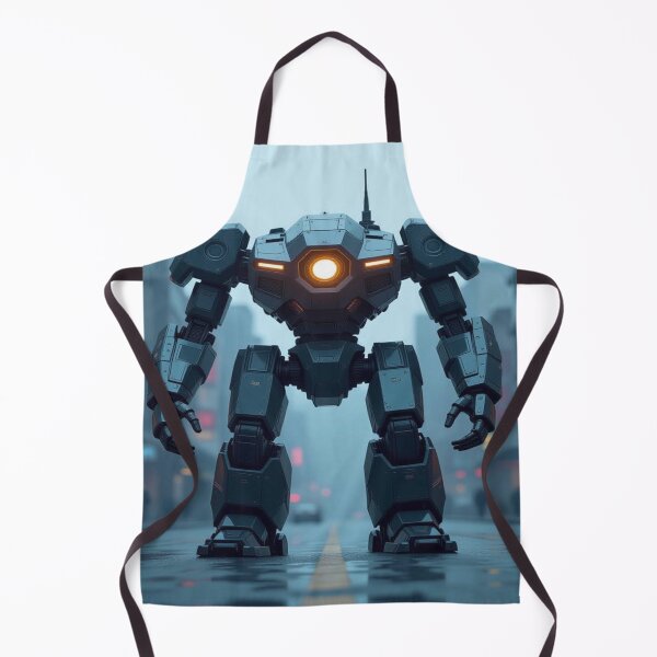 Artikelvorschau, MechPresence & NeonStorm – A robotic soul zwischen RainReflex, UrbanPower & cinematic silence entworfen und verkauft von FotoworldEdel.