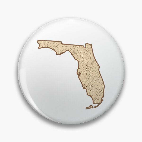 Item preview, Florida Topograph - Tan designed and sold by HoboSack.