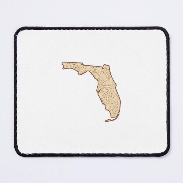 Item preview, Florida Topograph - Tan designed and sold by HoboSack.