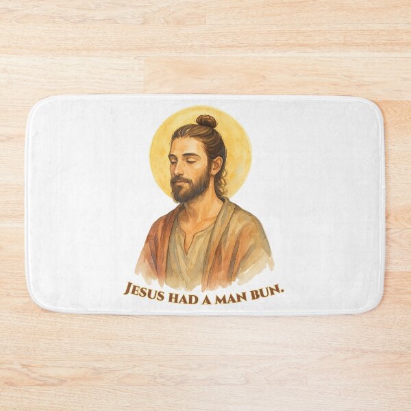 Item preview, Jesus had a man bun. designed and sold by gahteeriffico.