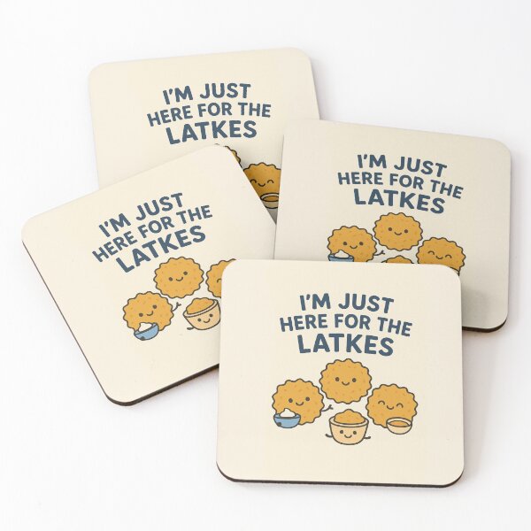Item preview, Just Here for the Latkes designed and sold by Dani's Designs!.