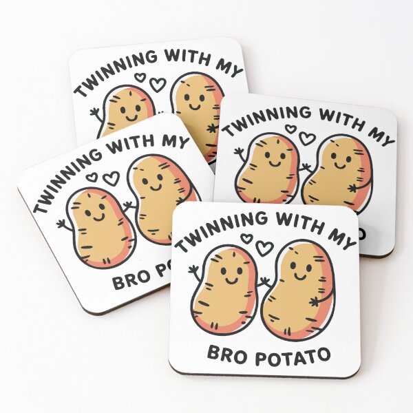 Item preview, Twinning With My Bro Potato designed and sold by Marcite.
