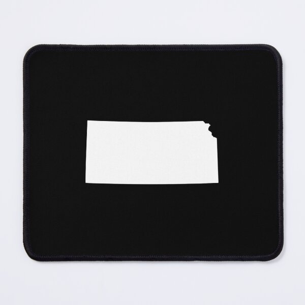 Item preview, Kansas Map Silhouette – Minimal White designed and sold by Paper Drip.