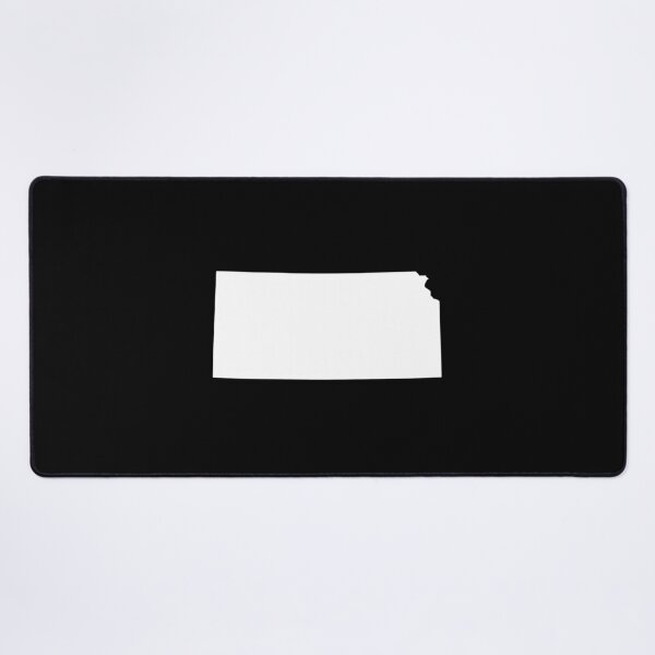 Item preview, Kansas Map Silhouette – Minimal White designed and sold by Paper Drip.