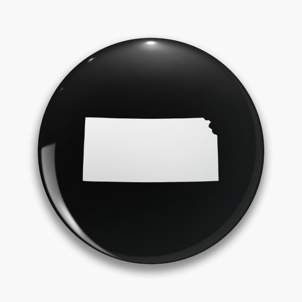 Item preview, Kansas Map Silhouette – Minimal White designed and sold by Paper Drip.