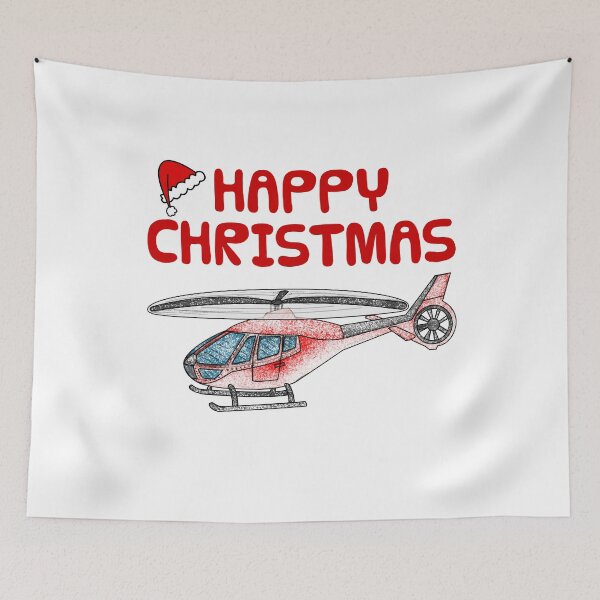 Artikelvorschau, Weihnachten Hubschrauberpilot Luftfahrtbegeisterter Weihnachten entworfen und verkauft von doodlerob.
