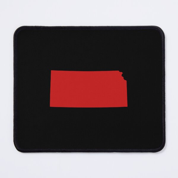 Item preview, Kansas Map Silhouette – Minimal Red designed and sold by Paper Drip.